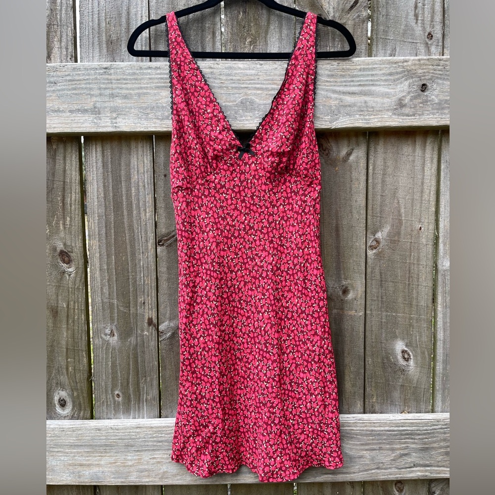 Wild Fable Pink Floral Mini Dress Size M